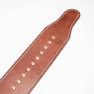 LUXIAOJUN 4" Lifting Leather Belt