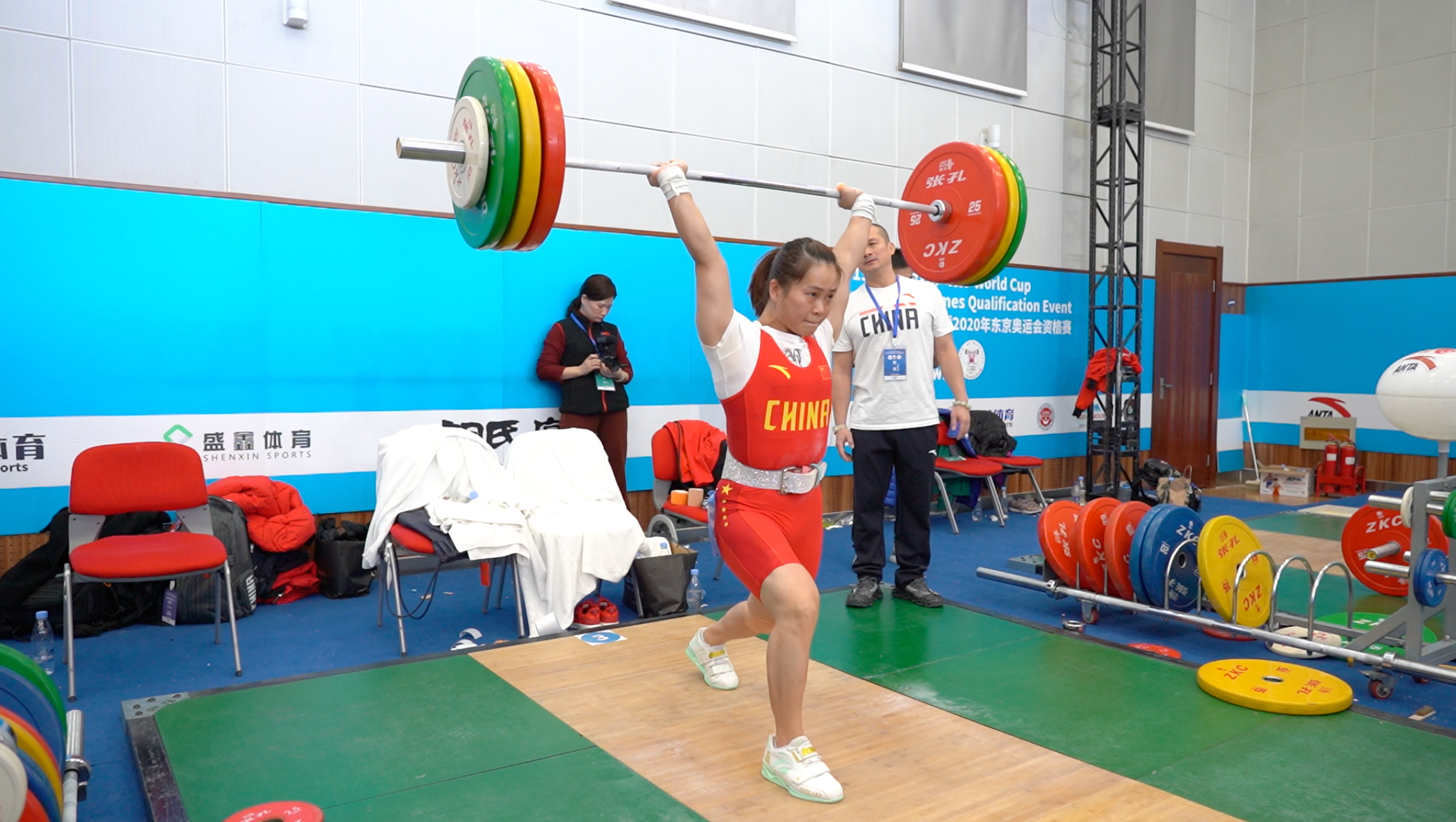 Female Athlete in Olympic Weightlifting & Program