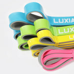 LUXIAOJUN Two-color Latex Yoga Fitness Elastic Band